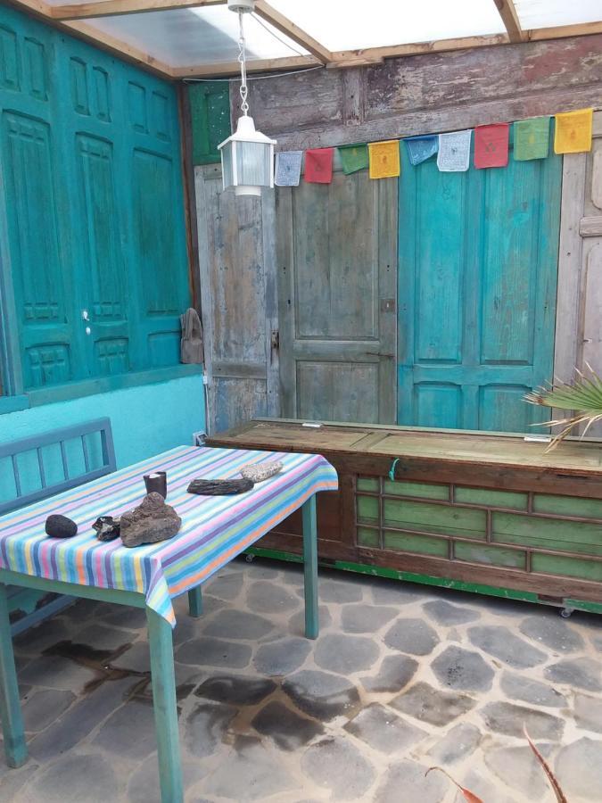 La Casita Azul Caleta de Interián Exterior foto